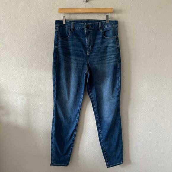 American Eagle Ne(x)t Level Stretch Curvy Hi-Rise Jeggings Jeans Size 16 - Picture 1 of 7